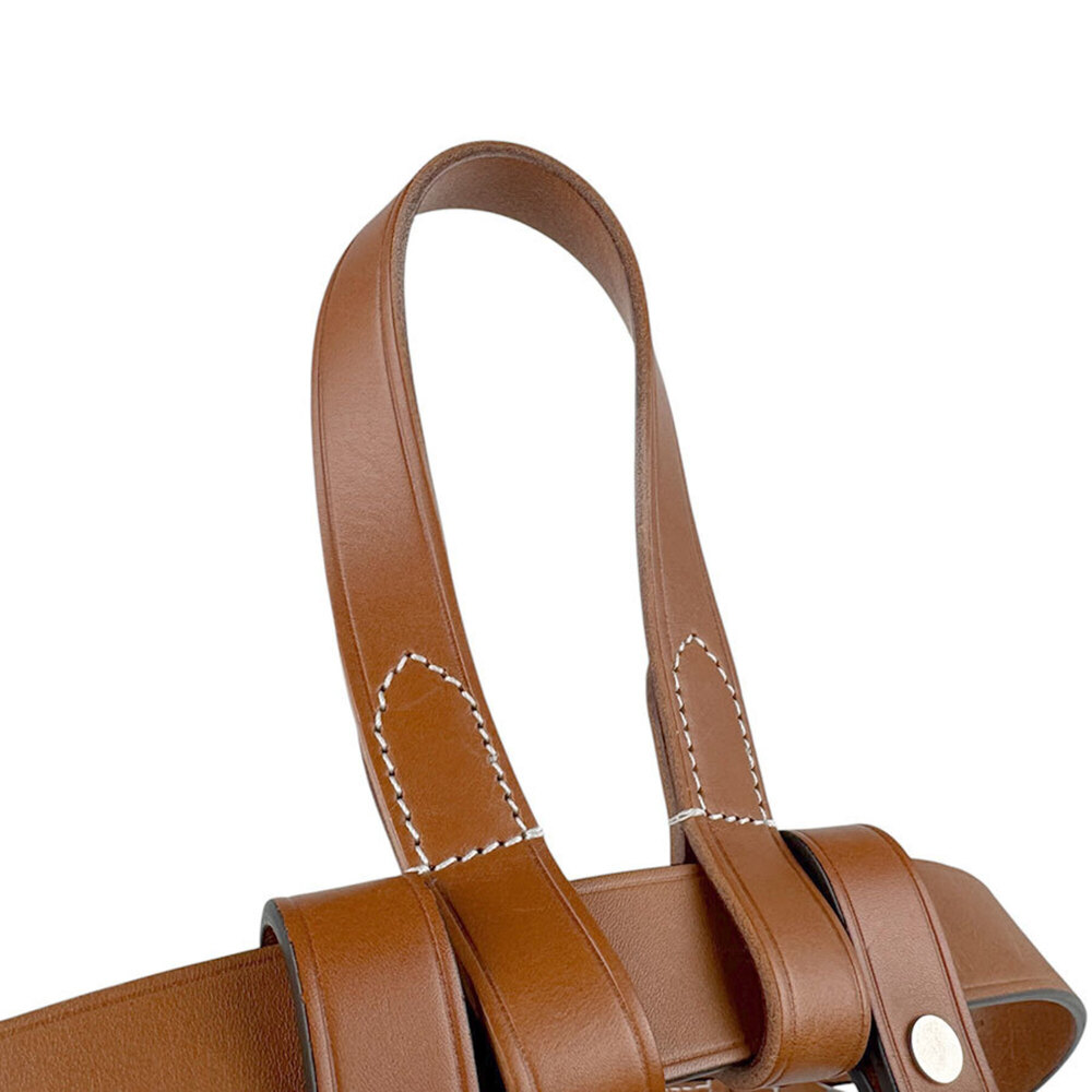 GUCCI Brown Leather Bamboo Fanny Pack - Picture 10 of 15